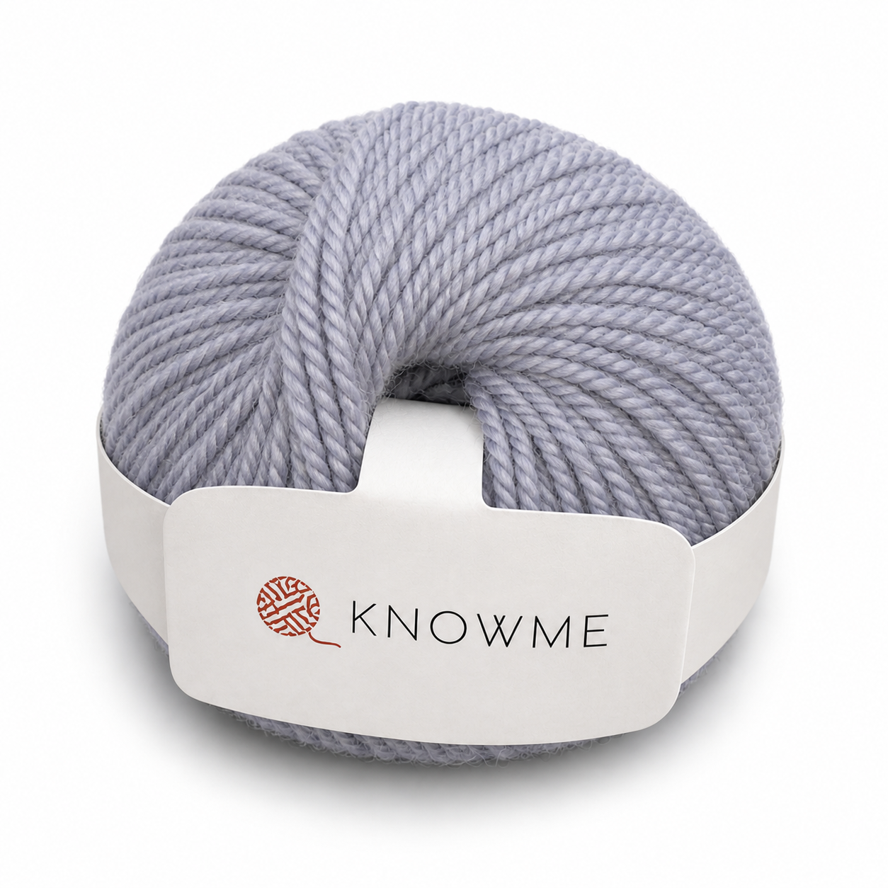 6NM/3 Wool Yarn in Lavender Gray