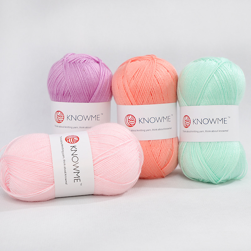 Baby Acrylic Yarn, 100% Acrylic, 100g ball